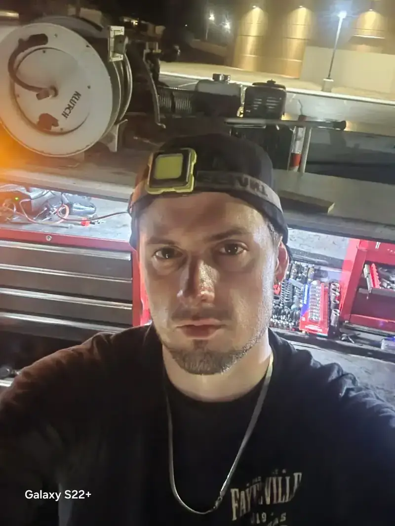 Walker Blackwell, owner and lead mechanic